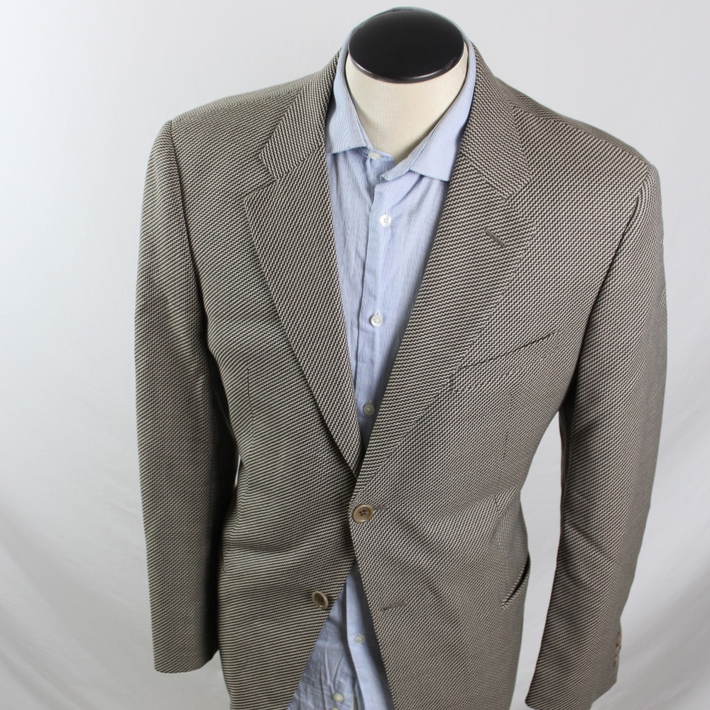 Armani Le Collezioni beige blazer 44R